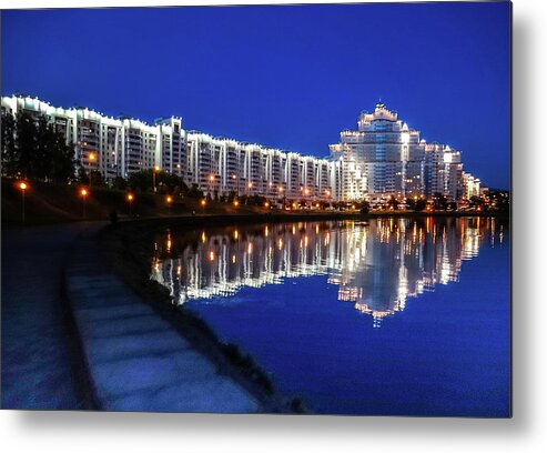 Cityscape Metal Print featuring the photograph Cityscape Beauty No 1 by Andre Petrov
