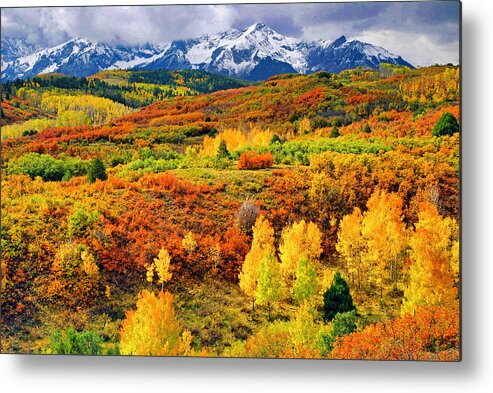 Autumn Metal Print featuring the photograph Colorful Colorado at it's Best  by John Hoffman