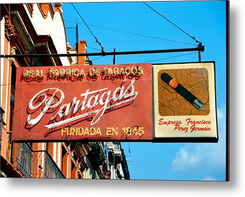 Travel Metal Print featuring the photograph Cuba by Claude Taylor