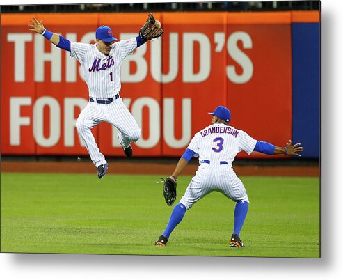 People Metal Print featuring the photograph Curtis Granderson by Jim Mcisaac