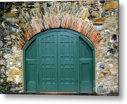 Historical Photography Metal Print featuring the photograph Doorway of the Past by Expressions By Stephanie