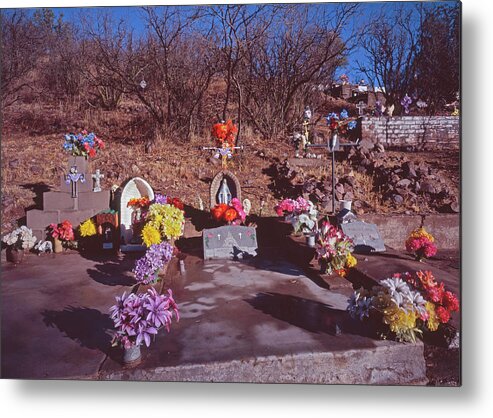 Arizona Metal Print featuring the photograph Harshaw Cemetery by Tom Daniel