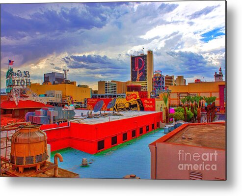 Metal Print featuring the photograph Las Vegas Daydream by Rodney Lee Williams