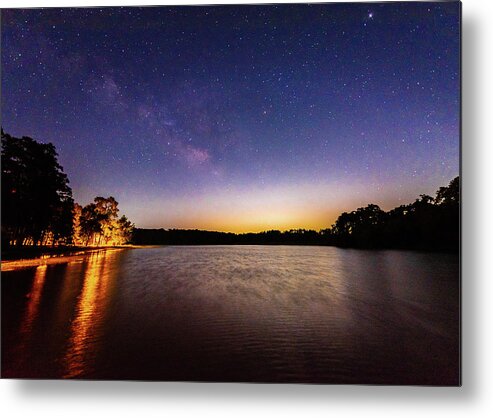 2018 Metal Print featuring the photograph Milky Way Hunt by Erin K Images