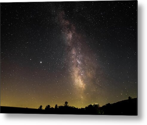 Galaxy Metal Print featuring the photograph Milky Way June 2020 - 2 by Amelia Pearn