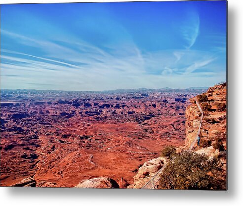Moab Utah Metal Print featuring the photograph Moab by Cathy Anderson