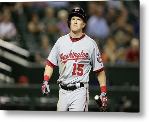 National League Baseball Metal Print featuring the photograph Nate Mclouth by Christian Petersen