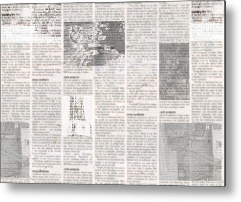Vintage Grunge Newspaper Paper Texture Background Blurred Old
