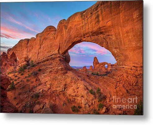 America Metal Print featuring the photograph North Window 3 by Inge Johnsson