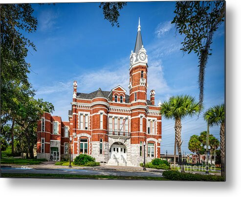 Landscapes Metal Print featuring the photograph Old City Hall by DB Hayes