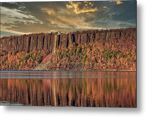 Autumn Metal Print featuring the photograph Palisades Autumn Colors by Russ Considine