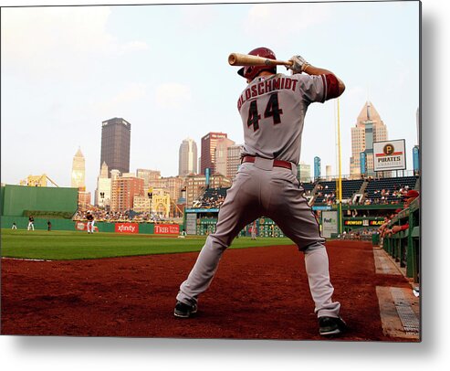 Professional Sport Metal Print featuring the photograph Paul Goldschmidt by Justin K. Aller