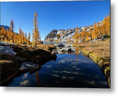 Core Metal Print featuring the photograph Perfection Lake 4 by Pelo Blanco Photo