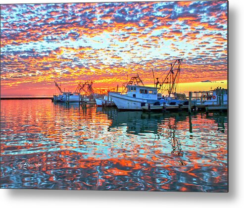 Sunrise Metal Print featuring the photograph Speckled Sunrise by Ty Husak