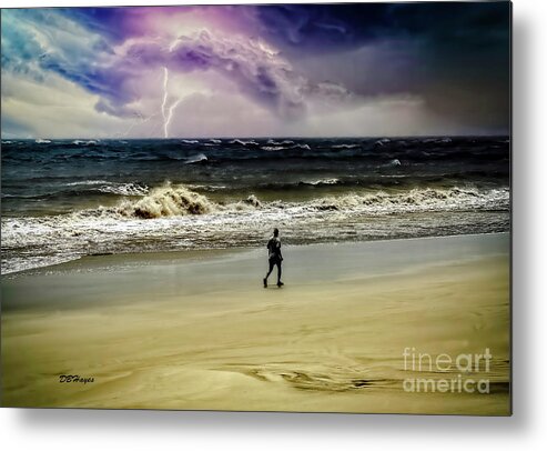 Beaches Metal Print featuring the photograph Storm Cometh by DB Hayes