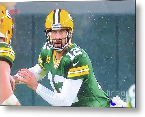Quarterback Metal Print featuring the photograph Target Acquisition by Billy Knight