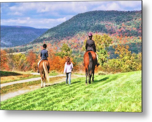 Art Metal Print featuring the photograph The Coach by Dressage Design