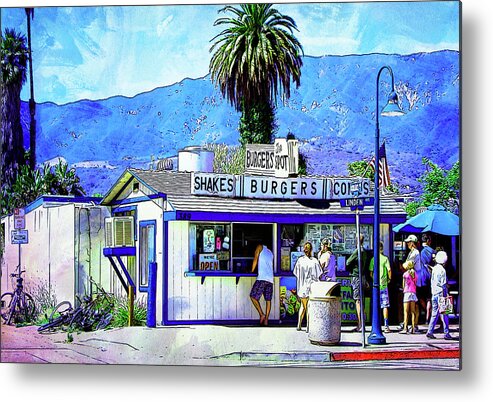 Carpinteria Metal Print featuring the photograph The Spot by Beth Taylor