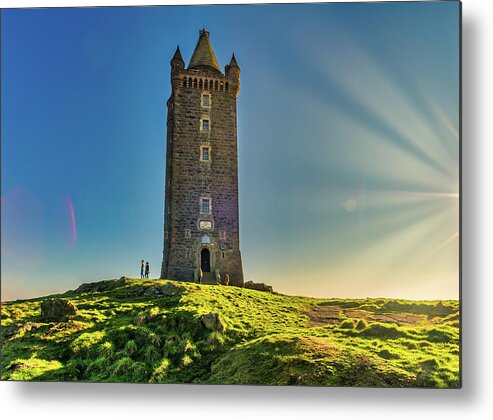 Andbc Metal Print featuring the photograph Tower Burst by Martyn Boyd