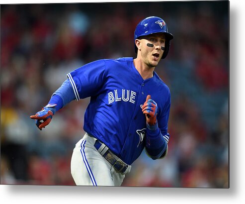 American League Baseball Metal Print featuring the photograph Troy Tulowitzki by Icon Sportswire