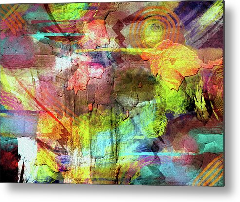Artprint Metal Print featuring the painting Unbreakable by Art by Gabriele