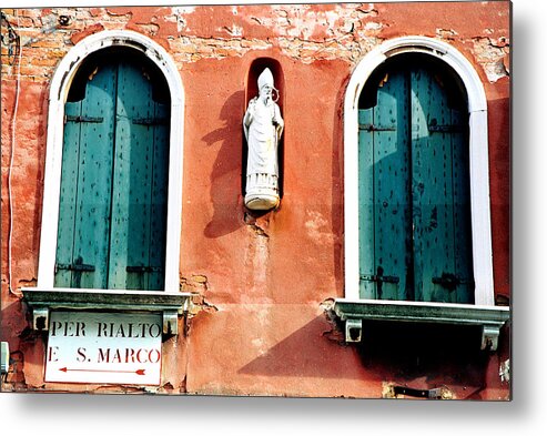 Travel Metal Print featuring the photograph Venice by Claude Taylor