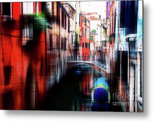 Venice Metal Print featuring the photograph Venice, Italy Two by Phil Perkins