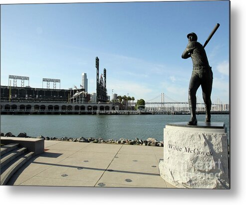 San Francisco Metal Print featuring the photograph Willie Mccovey by Icon Sports Wire