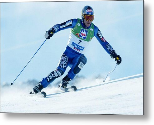 2003 Metal Print featuring the photograph Wintersport/Ski Alpin: Weltcup 03/04 by Sandra Behne