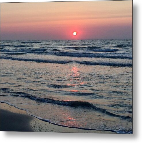 Sunrises Metal Print featuring the photograph Peachy #1 by Marsha Young