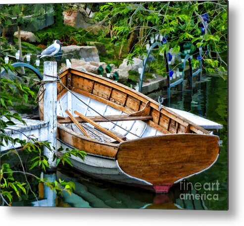 Julia Springer Metal Print featuring the photograph A Safe Haven by Julia Springer