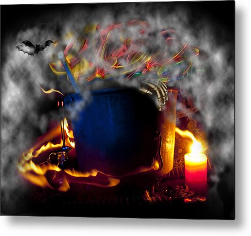 Brew Metal Print featuring the photograph EveryTHING is Coming Out to Play by Barbara White