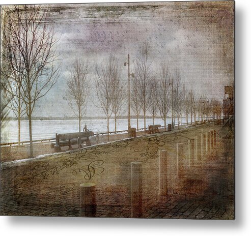 Winter Metal Print featuring the digital art Winters Edge by Nicky Jameson