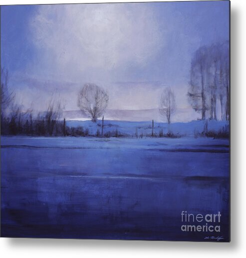 Lin Petershagen Metal Print featuring the painting Sweet Dreams by Lin Petershagen