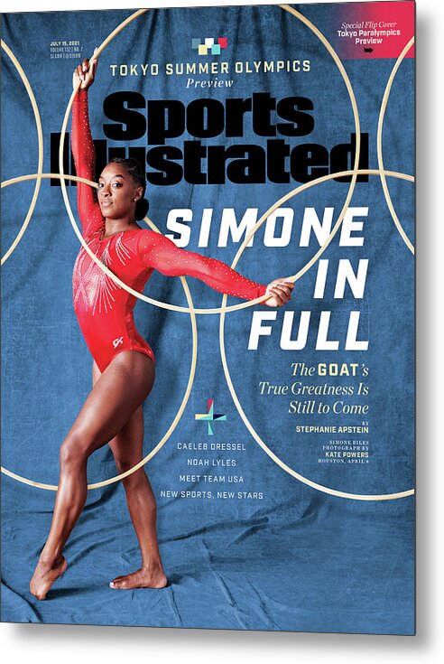 Published Metal Print featuring the photograph 2020 Summer Olympics Preview Issue Cover by Sports Illustrated