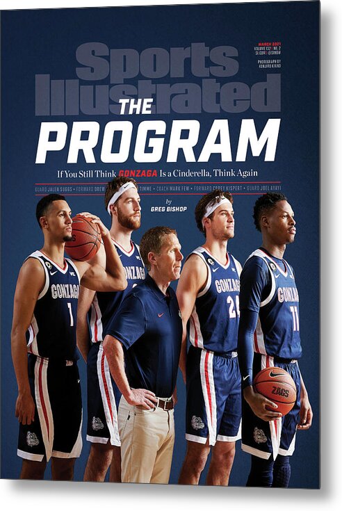 Gonzaga Metal Print featuring the photograph Gonzaga The Program cover by Sports Illustrated