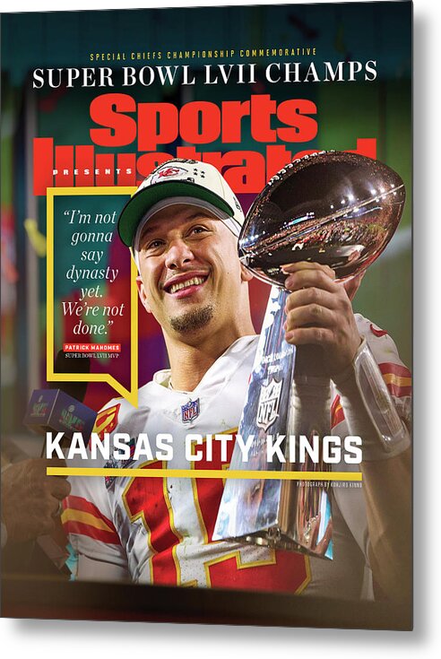 #faatoppicks Metal Print featuring the photograph Kansas City Chiefs, Super Bowl LVII Champions by Sports Illustrated