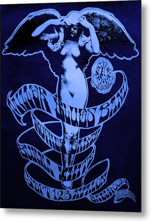  Metal Print featuring the photograph Miller Blues Tee by Steve Fields