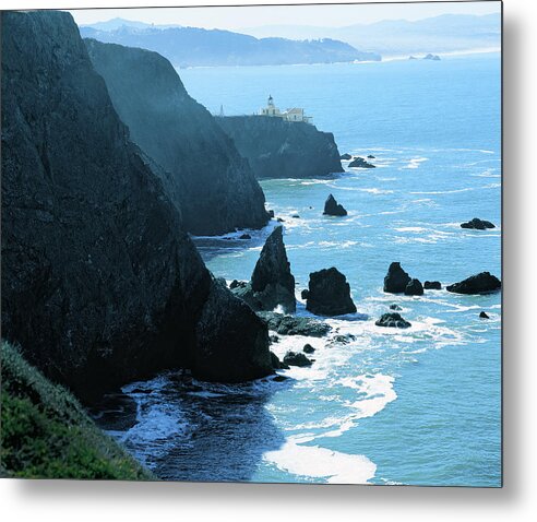 Marin County Metal Print featuring the photograph Marin Coastline by Douglas Pulsipher
