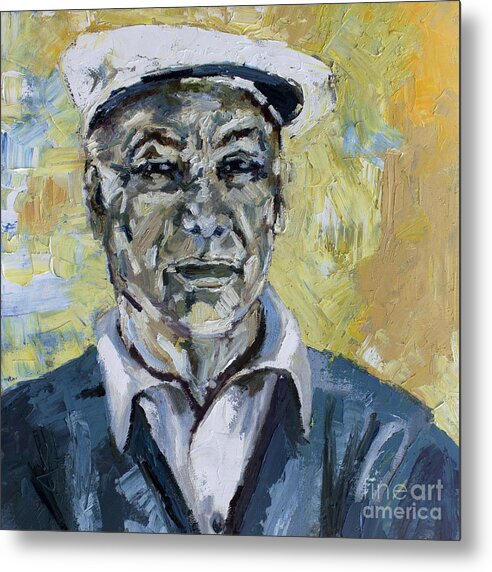 Golf Metal Print featuring the painting Ben Hogan The Wee Ice Mon by Ginette Callaway
