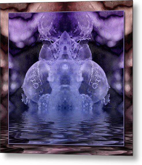 Ice Metal Print featuring the photograph Ice King by WB Johnston