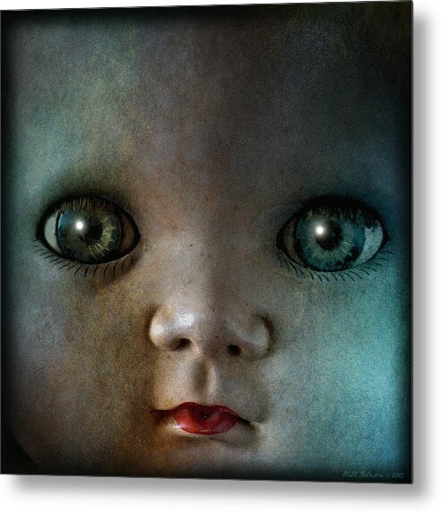 Doll Metal Print featuring the photograph Dollface by WB Johnston