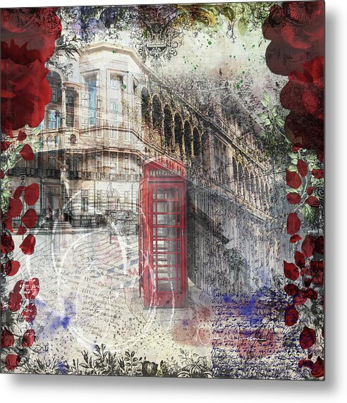 London Metal Print featuring the photograph Russell Square by Nicky Jameson