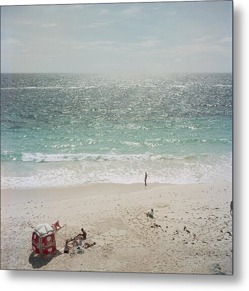 1957 Metal Print featuring the photograph Andros Island by Slim Aarons