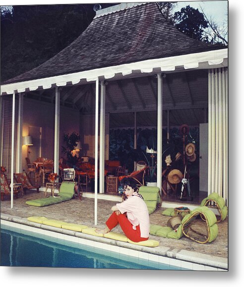 Babe Paley Metal Print featuring the photograph Babe Paley by Slim Aarons