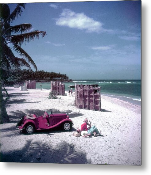 Montego Bay Metal Print featuring the photograph John Rawlings by Slim Aarons