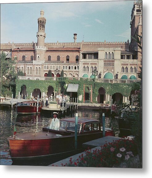 People Metal Print featuring the photograph Westin Excelsior by Slim Aarons