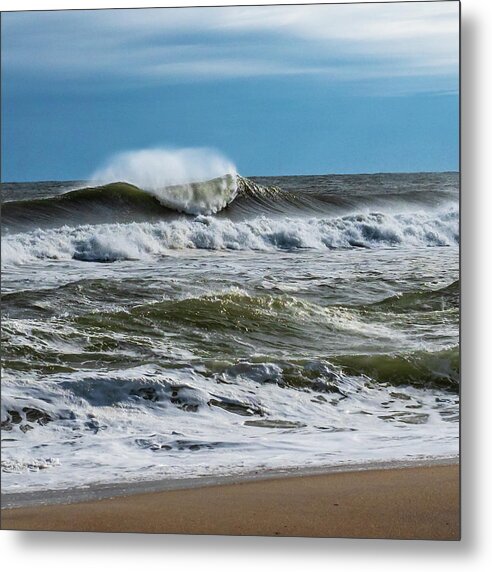 Beach Metal Print featuring the photograph Big Wave Photograph #3 by Louis Dallara