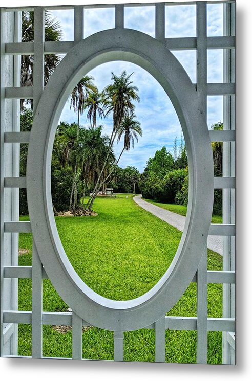 Garden Metal Print featuring the photograph Look Here by Portia Olaughlin