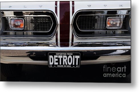 1967 Barracuda Metal Print featuring the photograph 1967 Barracuda by Dennis Hedberg